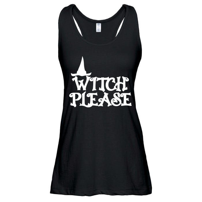 Witch Please Halloween Funny Ladies Essential Flowy Tank