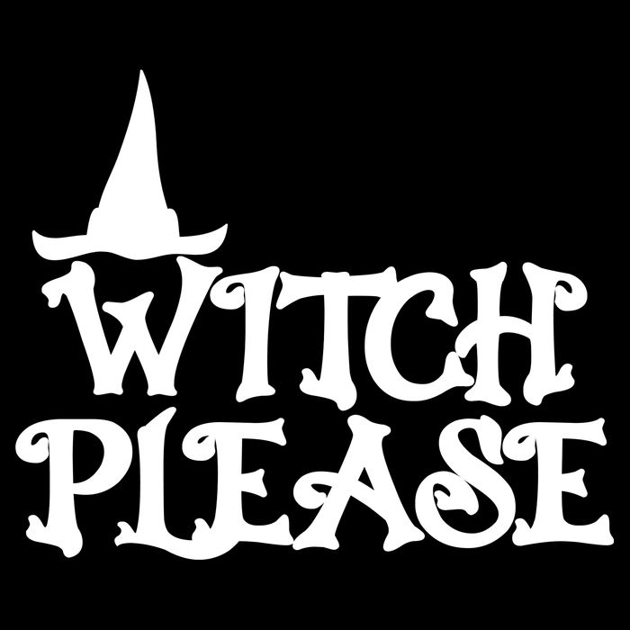 Witch Please Halloween Funny Flatbill Hat