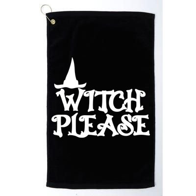 Witch Please Halloween Funny Golf Towel