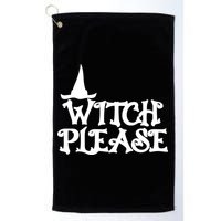 Witch Please Halloween Funny Golf Towel
