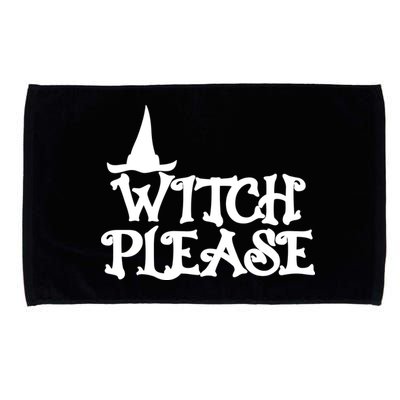 Witch Please Halloween Funny Microfiber Hand Towel