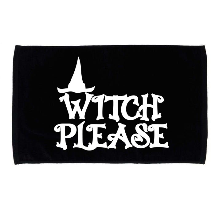 Witch Please Halloween Funny Microfiber Hand Towel