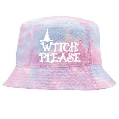 Witch Please Halloween Funny Tie-Dyed Bucket Hat