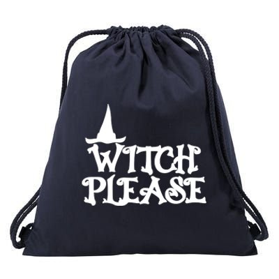 Witch Please Halloween Funny Drawstring Bag