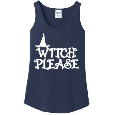 Witch Please Halloween Funny Ladies Essential Tank