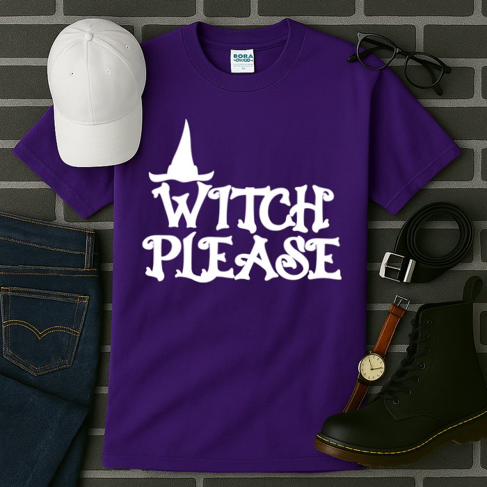 Witch Please Halloween Funny Tall T-Shirt