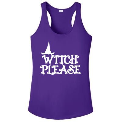 Witch Please Halloween Funny Ladies PosiCharge Competitor Racerback Tank