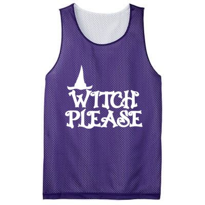 Witch Please Halloween Funny Mesh Reversible Basketball Jersey Tank