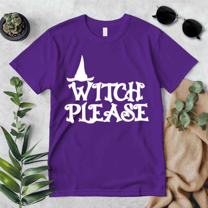 Witch Please Halloween Funny Premium T-Shirt