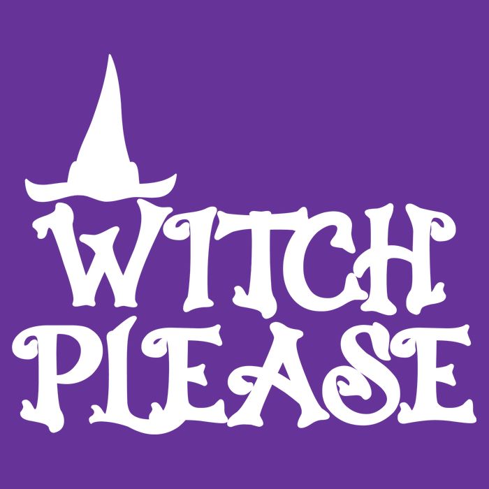 Witch Please Halloween Funny Premium T-Shirt