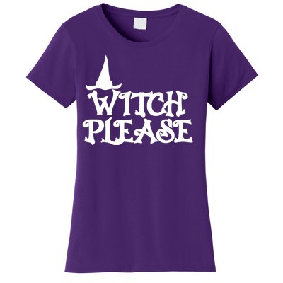 Witch Please Halloween Funny Women's T-Shirt