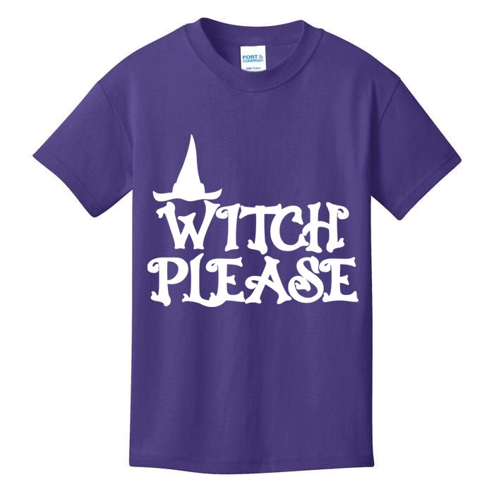 Witch Please Halloween Funny Kids T-Shirt