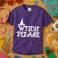 Witch Please Halloween Funny Kids T-Shirt