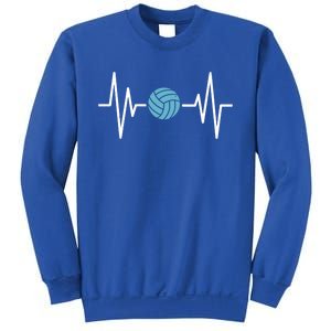 Water Polo Heartbeat Waterpolo Love Water Polo Gift Sweatshirt