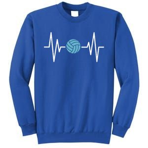 Water Polo Heartbeat Waterpolo Love Water Polo Gift Tall Sweatshirt