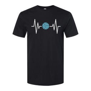 Water Polo Heartbeat Waterpolo Love Water Polo Gift Softstyle CVC T-Shirt