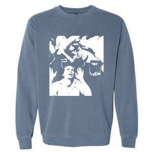 World Peace It Is Written Mmxxiv Snake Garment-Dyed Sweatshirt