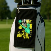 Water Polo In Action Golf Towel