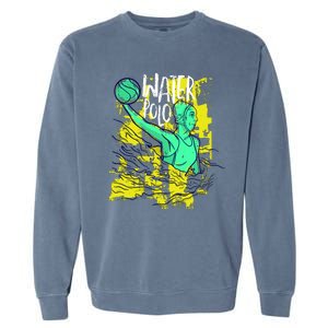 Water Polo In Action Garment-Dyed Sweatshirt