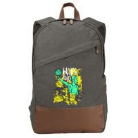 Water Polo In Action Cotton Canvas Backpack