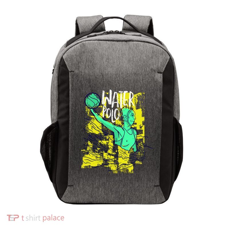 Water Polo In Action Vector Backpack