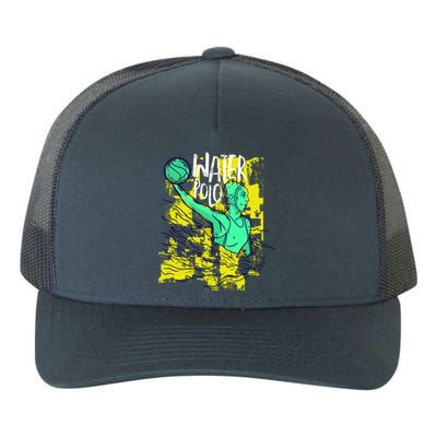 Water Polo In Action Yupoong Adult 5-Panel Trucker Hat