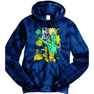 Water Polo In Action Tie Dye Hoodie