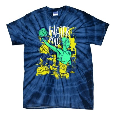 Water Polo In Action Tie-Dye T-Shirt