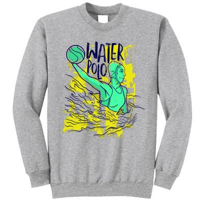 Water Polo In Action Sweatshirt