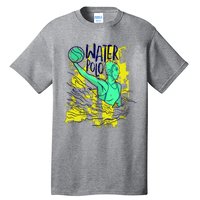 Water Polo In Action Tall T-Shirt