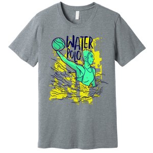 Water Polo In Action Premium T-Shirt