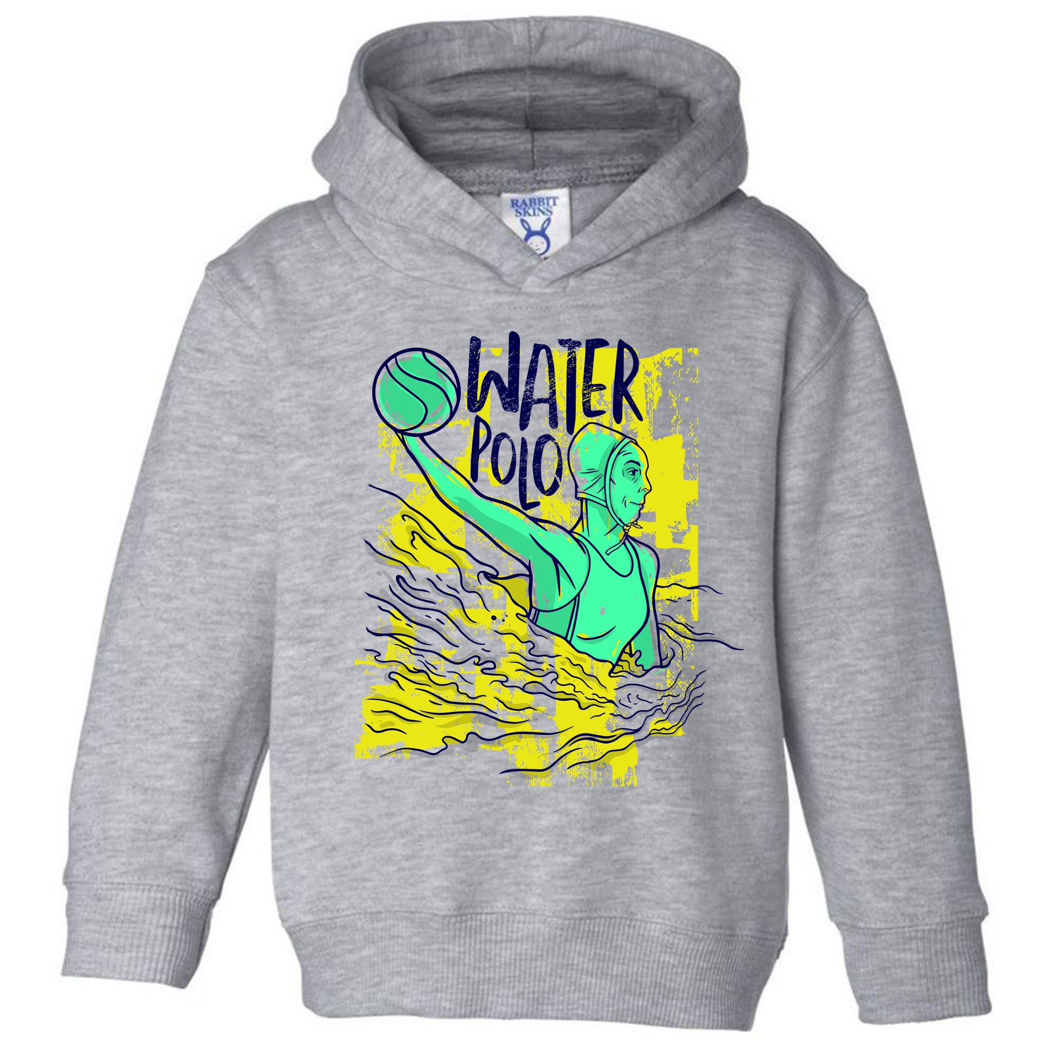 Water Polo In Action Toddler Hoodie