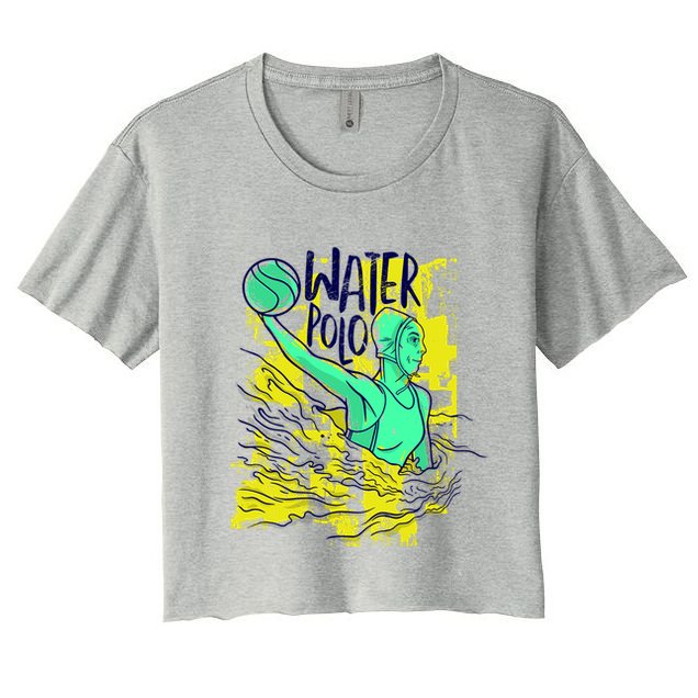 Water Polo In Action Crop Top