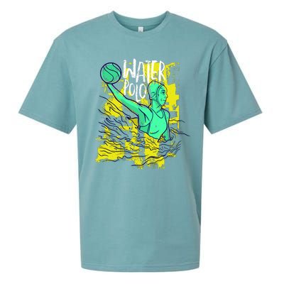 Water Polo In Action Sueded Cloud Jersey T-Shirt