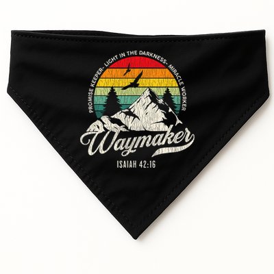 Waymaker Promise Keeper Miracle Worker Christian USA-Made Doggie Bandana