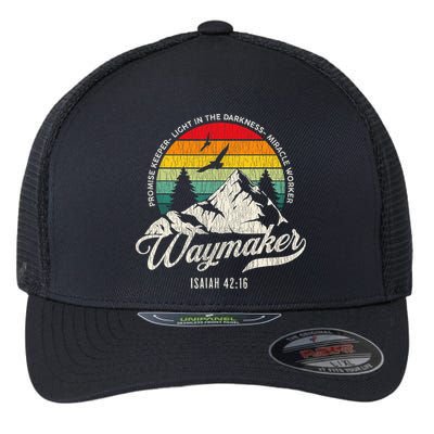 Waymaker Promise Keeper Miracle Worker Christian Flexfit Unipanel Trucker Cap