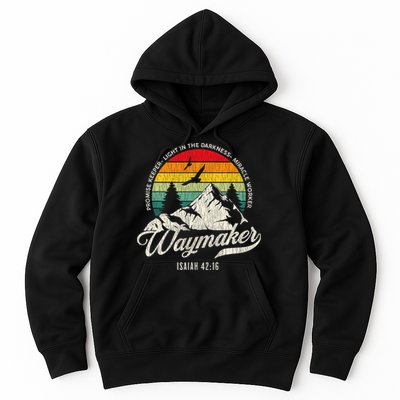 Waymaker Promise Keeper Miracle Worker Christian Hoodie
