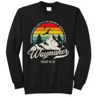 Waymaker Promise Keeper Miracle Worker Christian Sweatshirt