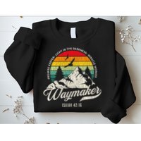 Waymaker Promise Keeper Miracle Worker Christian Sweatshirt