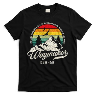 Waymaker Promise Keeper Miracle Worker Christian T-Shirt