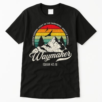 Waymaker Promise Keeper Miracle Worker Christian Tall T-Shirt