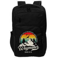Waymaker Promise Keeper Miracle Worker Christian Impact Tech Backpack