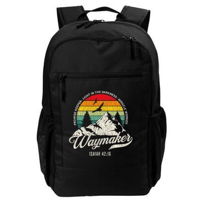 Waymaker Promise Keeper Miracle Worker Christian Backpack