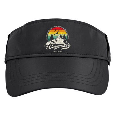 Waymaker Promise Keeper Miracle Worker Christian Adult Drive Performance Visor