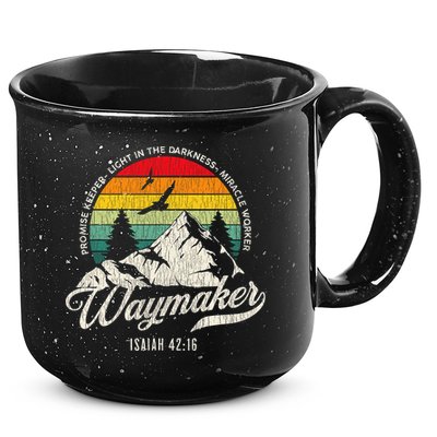 Waymaker Promise Keeper Miracle Worker Christian 15oz Campfire Ceramic Mug