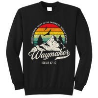 Waymaker Promise Keeper Miracle Worker Christian Tall Sweatshirt