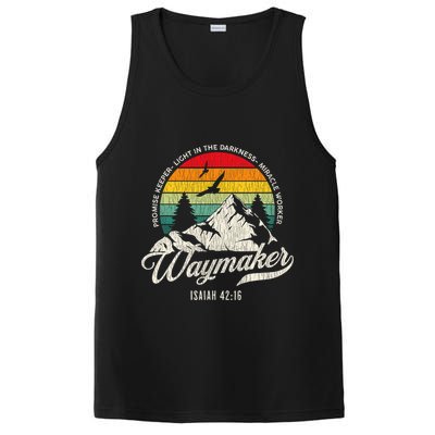 Waymaker Promise Keeper Miracle Worker Christian PosiCharge Competitor Tank