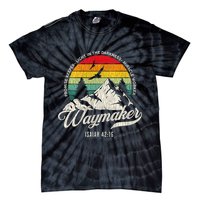 Waymaker Promise Keeper Miracle Worker Christian Tie-Dye T-Shirt