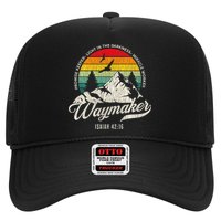 Waymaker Promise Keeper Miracle Worker Christian Trucker Hat