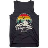 Waymaker Promise Keeper Miracle Worker Christian Tank Top